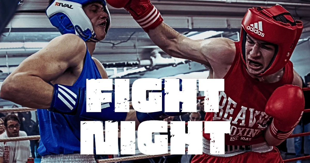 Beaver Boxing Fight Night poster